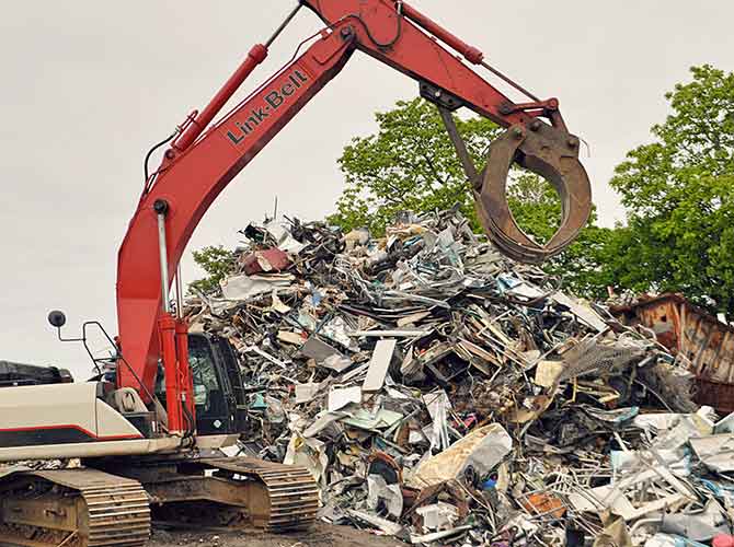 Metal Scrap Recycling Company Massachusetts Scrap Metal Yard Metal